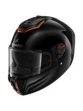 SHARK SPARTAN RS MOTO INTEGRAL CAPACETE PRETO COPOS